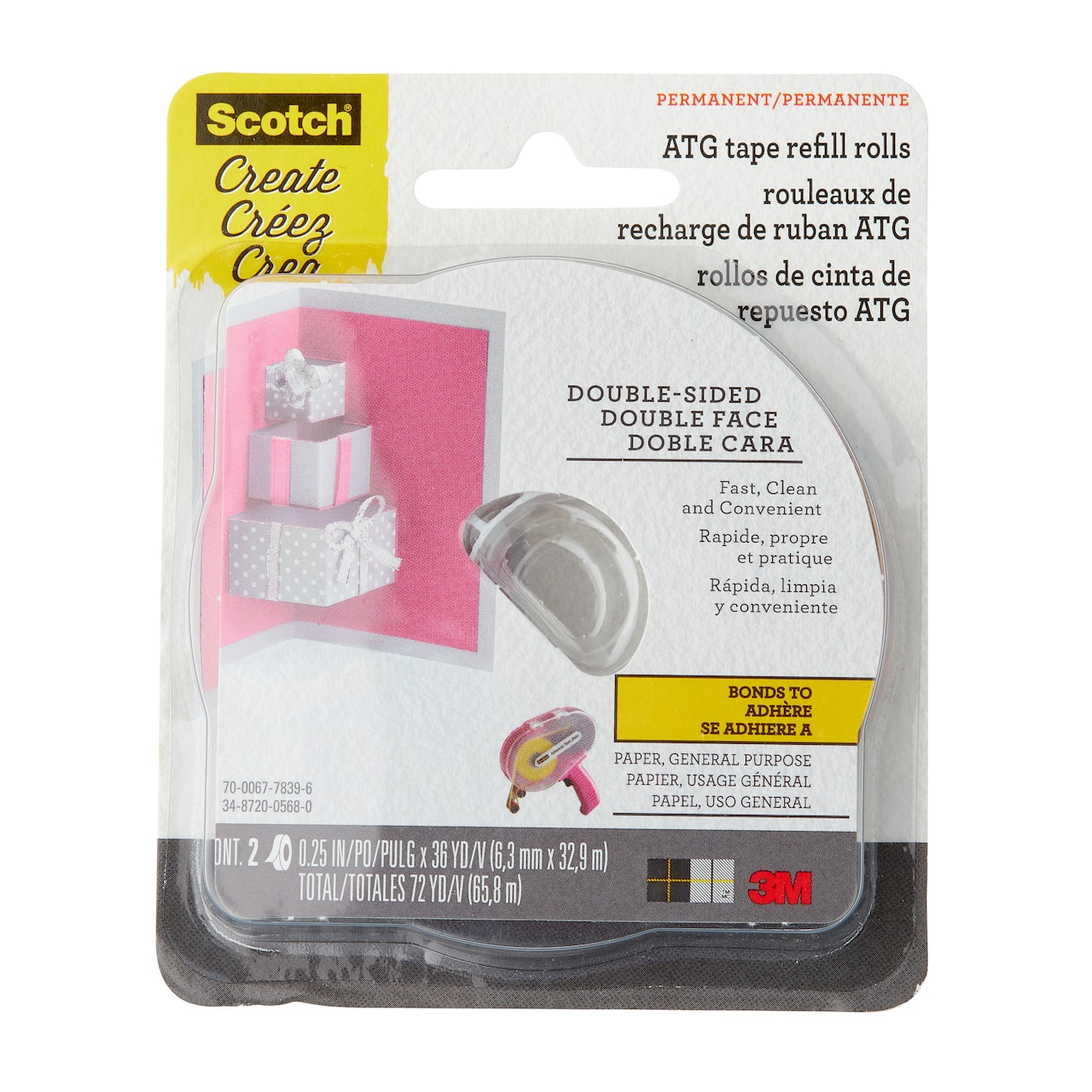 Scotch® Advanced Tape Glider Refills, General Purpose